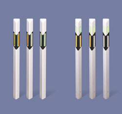 蓄能自发光柱式轮廓